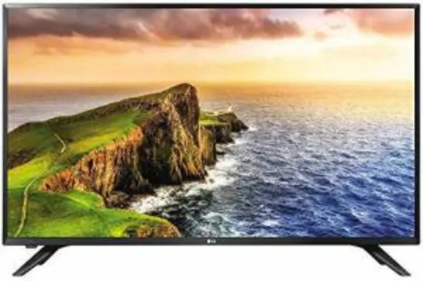 TV LED 32" LG 32LV300C 1 HDMI 1 USB Frequência 60 Hz com Conversor Digital Integrado