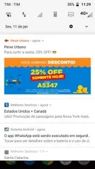 25% OFF em compras de qualquer valor no Peixe Urbano