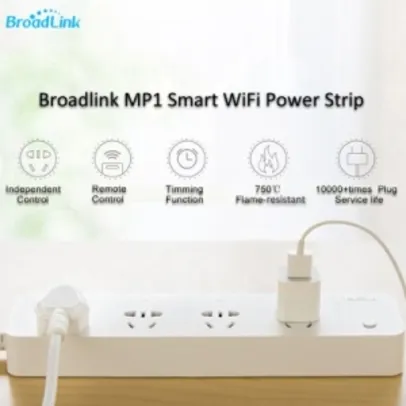 Broadlink MP1 Smart Wi-Fi com 4 Tomadas por R$63