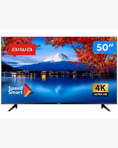 Product photo Smart Tv 50 AWS-TV-50-BL-01 4K Borda Ultrafina Aiwa