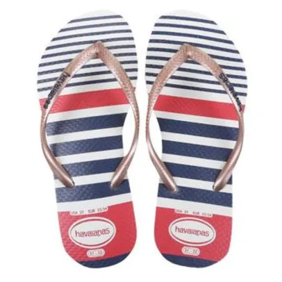 Sandália Havaianas Slim Nautical - Outros Moda e Acessórios - Magazine Luiza