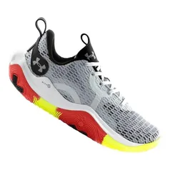 Tenis Under Armour Spawn 3 - Cinza e Limão (tam.47e48)