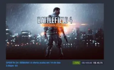 Battlefield 4 Premium Edition R$50