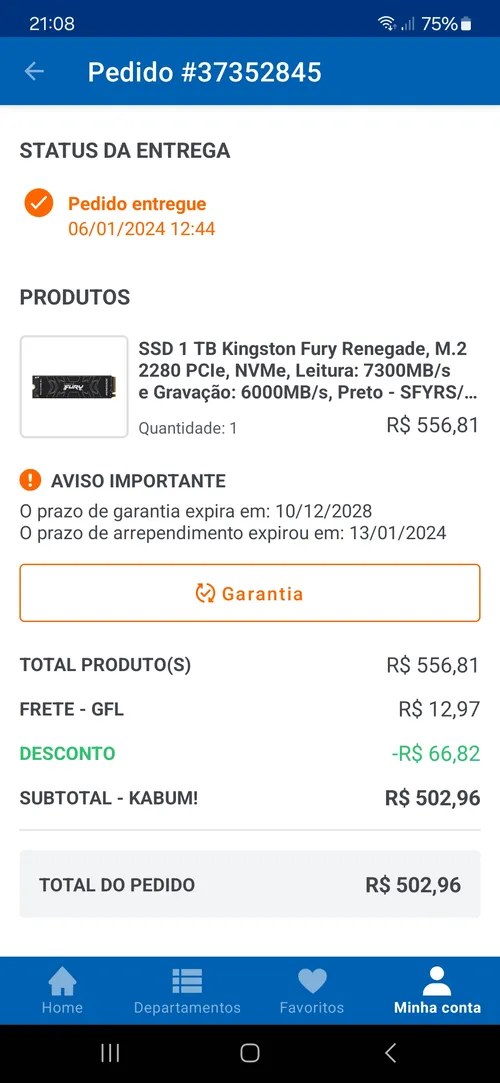 Imagen na descrição da promoção