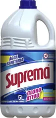 Agua Sanitaria Suprema 5l Cloro Ativo | R$7