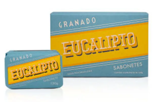 Kit 4 Sabonetes Eucalipto R$14