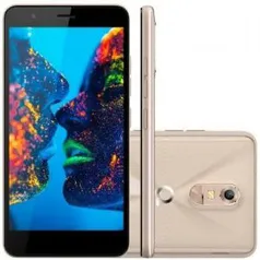 Smartphone Quantum MÜV Pro 4G Desbloqueado Dourado - R$474,90