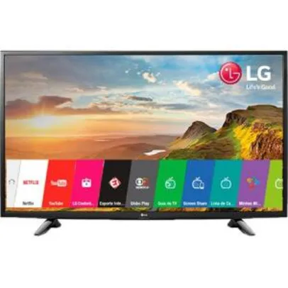 [AME R$1.139] Smart TV LG 43" Full HD Painel IPS com Miracast | R$1200