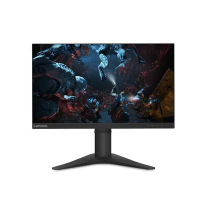 Monitor Gamer Lenovo, 24.5 Polegadas, Full HD, 144Hz, 1ms, HDMI e DisplayPort, Amd Freesync Premium, HDR, G25-10