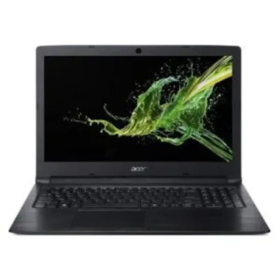 [Cc Americanas] Notebook Acer Aspire 3 A315-53-5100 Intel® Core™ i5-7200U 4GB RAM 1TB HD 15.6"HD Linux