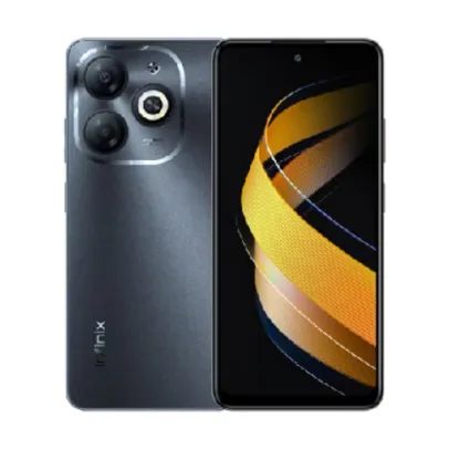 Smartphone Infinix Smart 8 128GB / 4GB RAM (+4 dinâmica) 4G LTE - Bateria 5000 mAh 