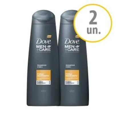Kit Shampoo 2 em 1 Dove Men Care Força Resistente