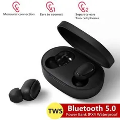 Fones de Ouvido A6s Bluetooth 5.0 - TWS | R$174