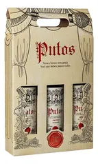 Kit De Vinho Português 3 Unidades Carmim Putos Doc