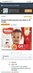 Huggies Fralda Supreme Care Hiper M