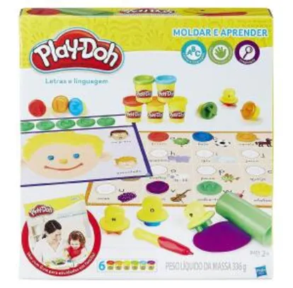 Conjunto Massinha Play-Doh Aprendendo As Letras Hasbro