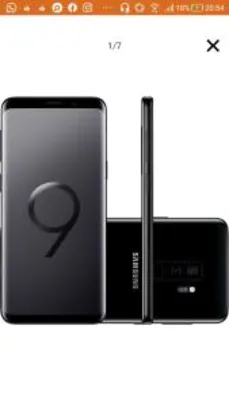 (APP - AME  R$1.834) Samsung Galaxy S9+ - R$2.034