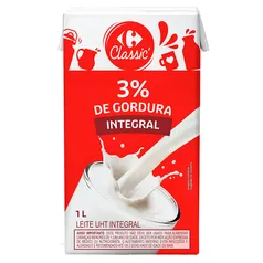 Leite UHT Integral Carrefour - 1 Litro