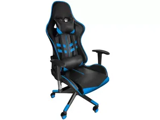 [Magalu Pay] Cadeira Gamer Reclinável Preto e Azul