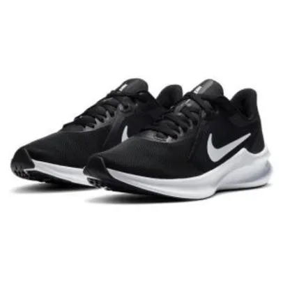 Tênis Nike Downshifter 10 Feminino - Preto e Branco | R$160
