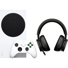 Xbox Series S 500Gb SSd + Headset com Fio Xbox