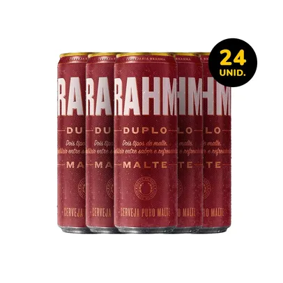 Zé Delivery - Brahma Duplo Malte 350ml 2,09 a unidade 