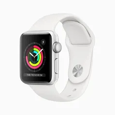 Apple Watch Series 3 (gps) 38mm Pulseira Esportiva Branca