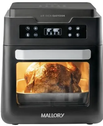 [APP] Fritadeira Elétrica Mallory 12 Litros Air Oven EasyCook Preto 110v e 220v