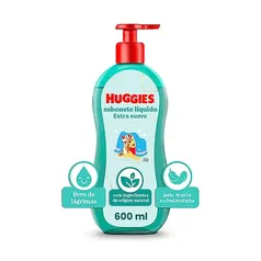 Sabonete Líquido Huggies Extra Suave - 600ml