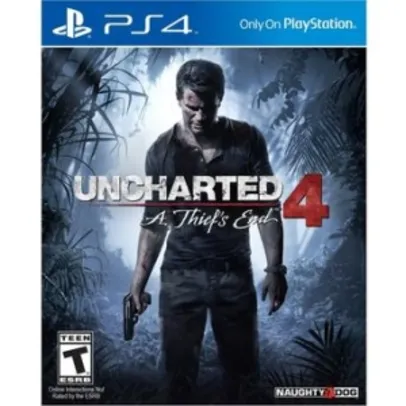 Uncharted 4: A Thief's End (PS4) - R$99
