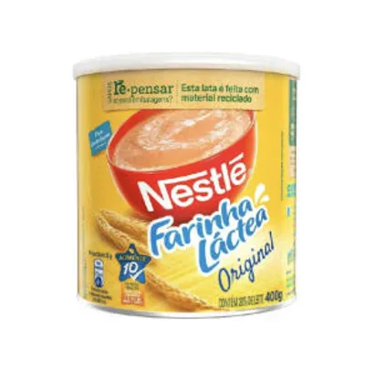 Farinha Láctea 400g - Nestlé | R$ 9,12