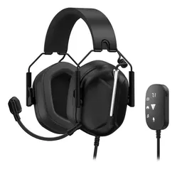 Force One Bundle Headset Luna + Placa De Som Doppler 7.1 Usb