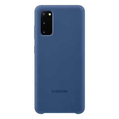 Capa Original Samsung Silicone Cover Galaxy S20 6.2 Pol G980 Azul