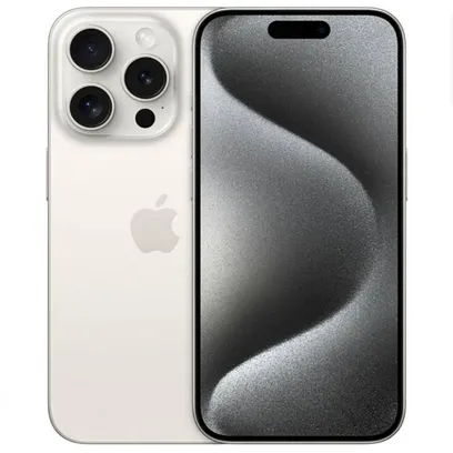 Apple iPhone 15 Pro 1TB - Titânio - Branco