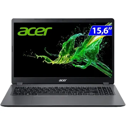 Notebook Acer Aspire 3 Intel Core I3 8GB 256GB Ssd - 15,6" Windows 11 A315-56-39UP
