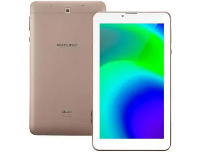 Foto do produto Tablet M7 32 GB 3G NB362 Dourado - Multilaser