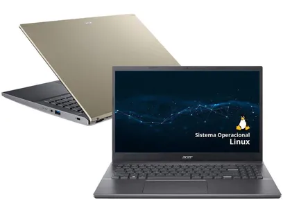Notebook Acer Aspire 5 A515-57-52A5 Intel Core I5 12agen Linux Gutta 8GB 512GB Ssd 15.6" Fhd