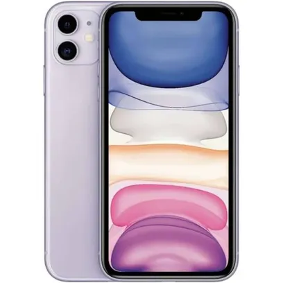 Apple iPhone 11 128GB Tela De 6.1 Polegadas Câmera 12MP Purple/Roxo (Vitrine)