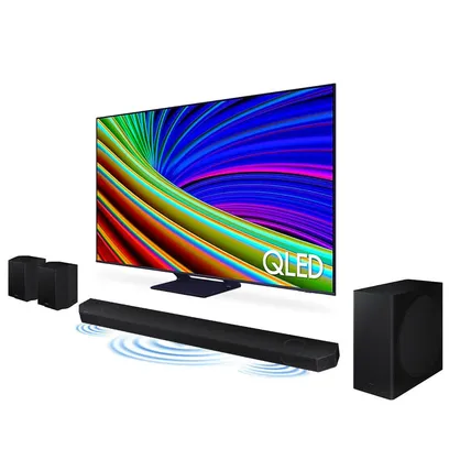 Combo Smart Tv 65" QLED 4K 65Q65C 2023 + Soundbar Samsung HW-Q930C