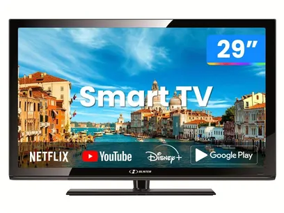 Smart Tv Led 29 Buster HD Com Conversor Digital Integrado Android, 2 HDMI, 2 USB, Wifi, Bivolt - Hbtv-29d07hd