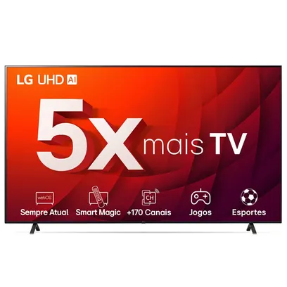 Smart Tv LG 75 4K UHD ThinQ Ai 75UR8750PSA