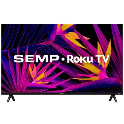 Smart Tv Led 43 Full HD Semp Roku R6610 3 HDMI 1 Usb Wi-Fi