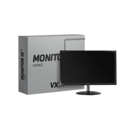 Foto do produto Monitor 19" Led VXpro VX190Z HDMI e VGA Vesa Preto