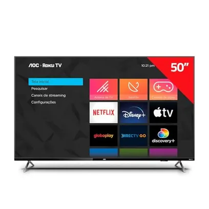 Foto do produto Smart TV 50" AOC 4K