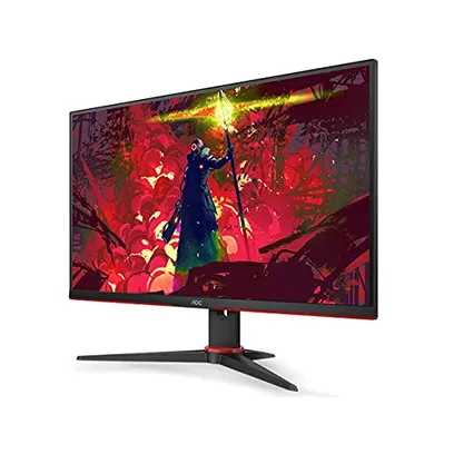 Foto do produto Monitor Gamer AOC SPEED 24 75Hz IPS 1ms 24G2HE5