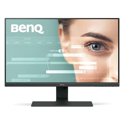 Foto do produto Monitor Eye Care BenQ GW2480 com 23.8", Painel IPS, Full HD, Flicker-free, Low Blue Light, Brightness Inteligence, Color Weakness