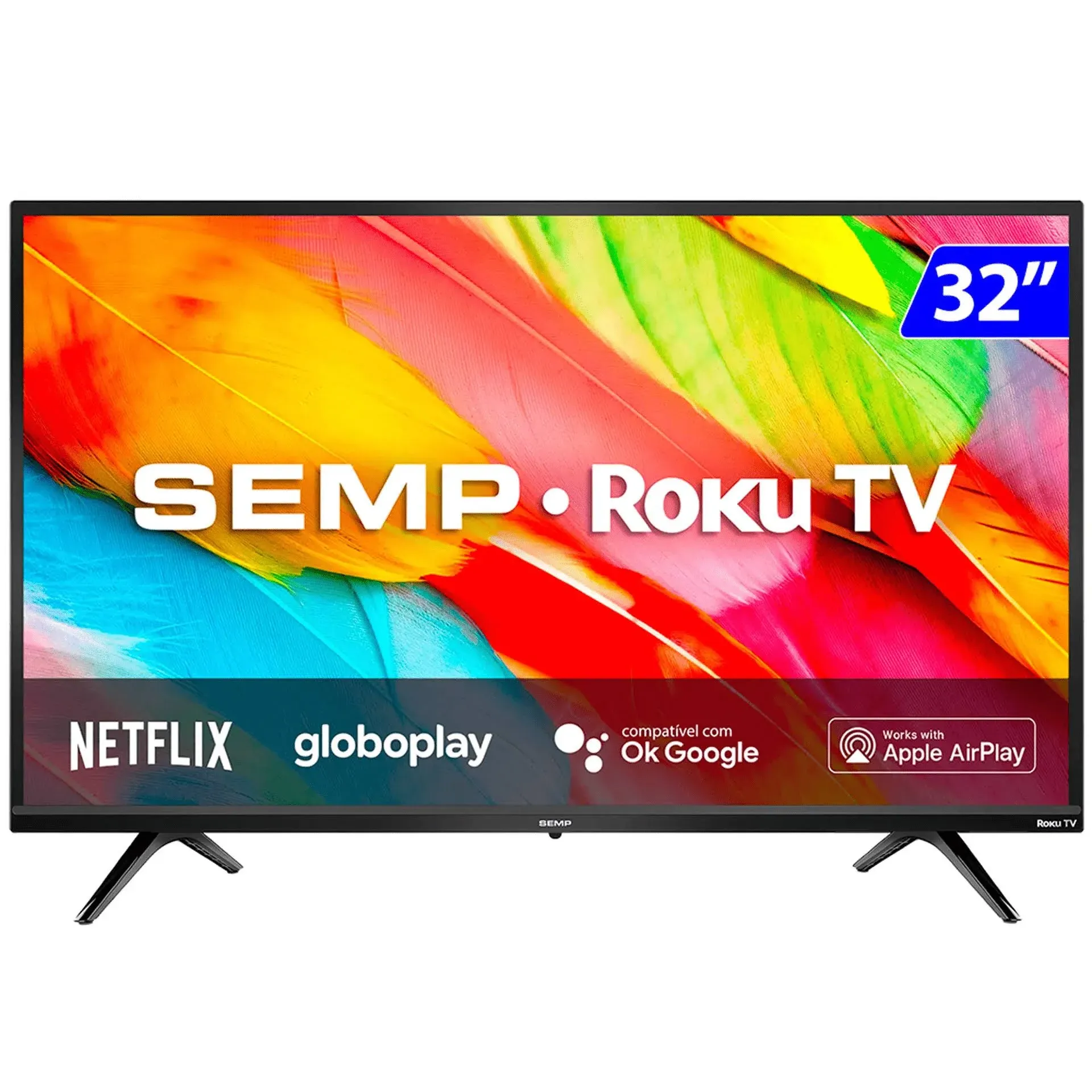 Smart Tv Semp 32" Led HD Roku R6500